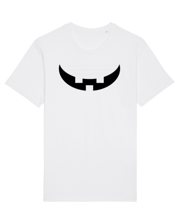 Dovleac de halloween - zambet White