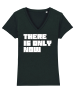 There is only now Tricou mânecă scurtă guler V Damă Evoker
