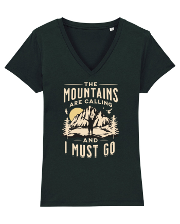 The mountains are calling and I must go Black