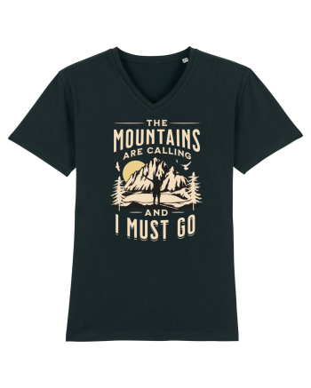 The mountains are calling and I must go Black