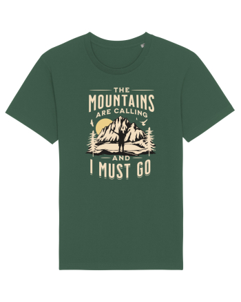 The mountains are calling and I must go Bottle Green