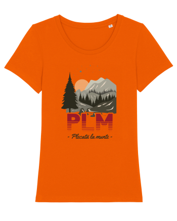 Pentru montaniarde - Plecată la munte Bright Orange