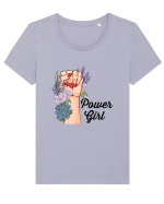 Power Girls Tricou mânecă scurtă guler larg fitted Damă Expresser