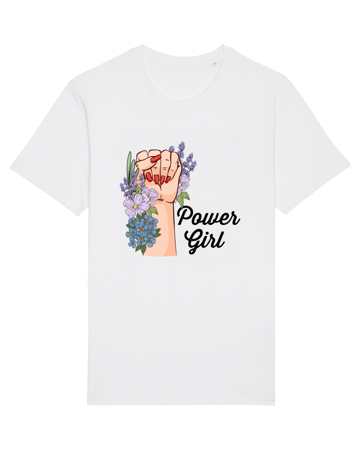 Tricou mânecă scurtă Unisex Rocker White