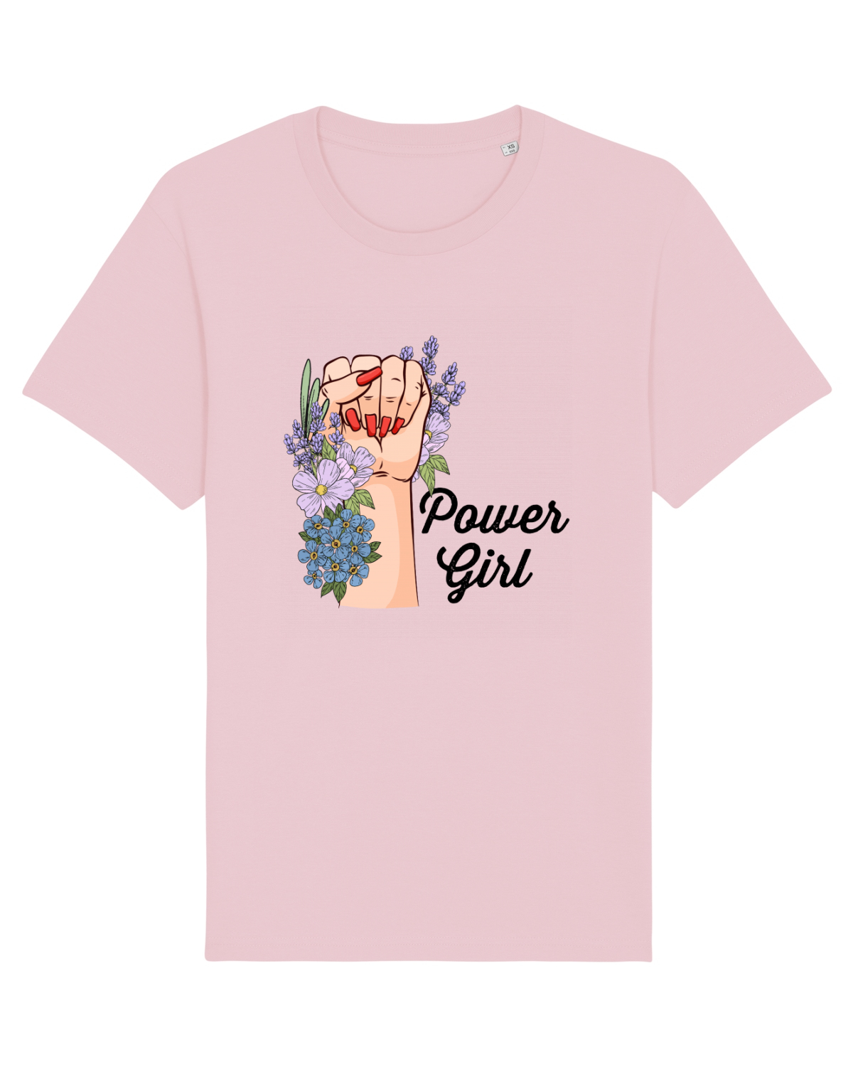 Tricou mânecă scurtă Unisex Rocker Cotton Pink