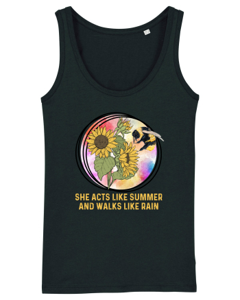 She Acts Like Summer And Walks Like Rain Black