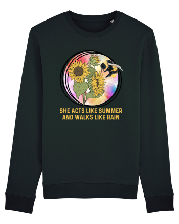 She Acts Like Summer And Walks Like Rain Black