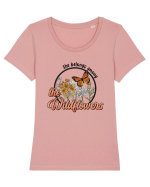 She Belongs Among The Wildflowers Tricou mânecă scurtă guler larg fitted Damă Expresser