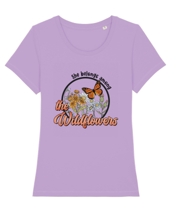 She Belongs Among The Wildflowers Lavender Dawn