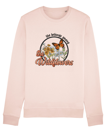 She Belongs Among The Wildflowers Candy Pink
