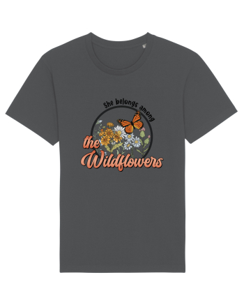 She Belongs Among The Wildflowers Anthracite