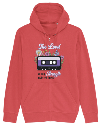 The Lord is my strenght and my song Carmine Red