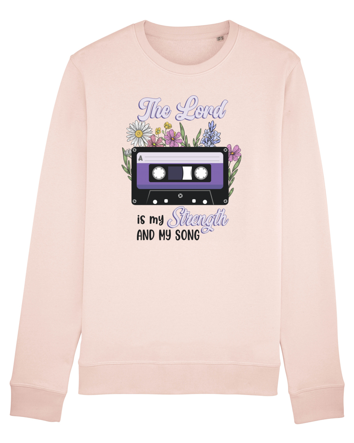 Bluză mânecă lungă Unisex Rise Candy Pink