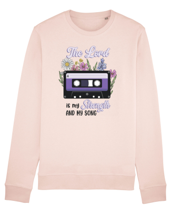 The Lord is my strenght and my song Candy Pink