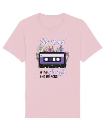 The Lord is my strenght and my song Cotton Pink