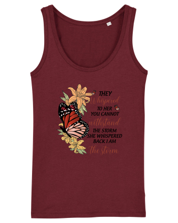 They Whispered... Burgundy