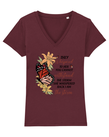 They Whispered... Burgundy