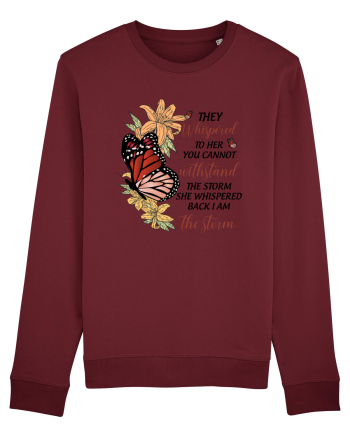 They Whispered... Burgundy