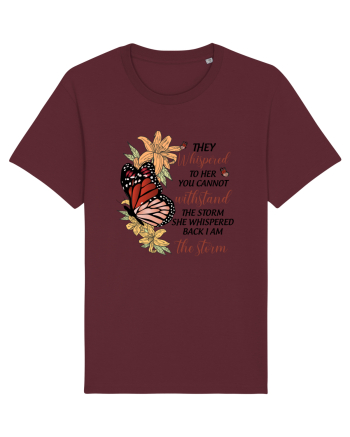 They Whispered... Burgundy
