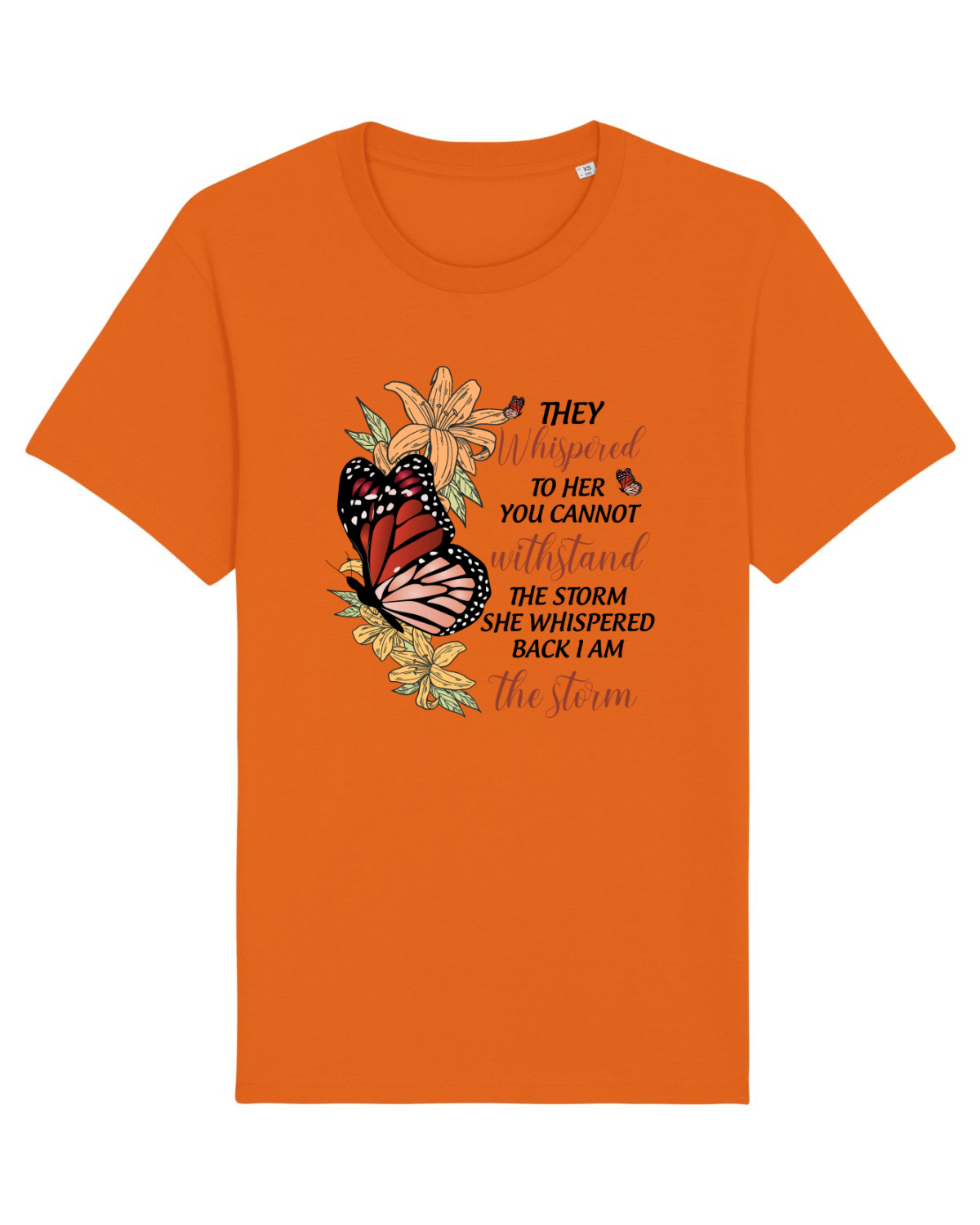 Tricou mânecă scurtă Unisex Rocker Bright Orange