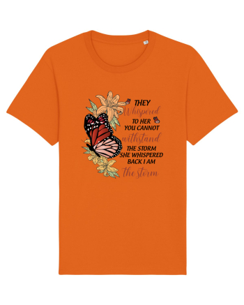 They Whispered... Bright Orange