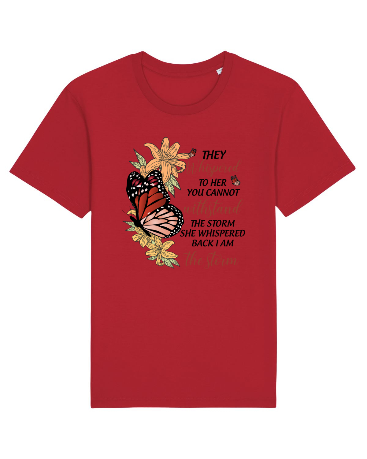 Tricou mânecă scurtă Unisex Rocker Red