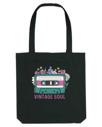 Vintage soul wildflowers Black