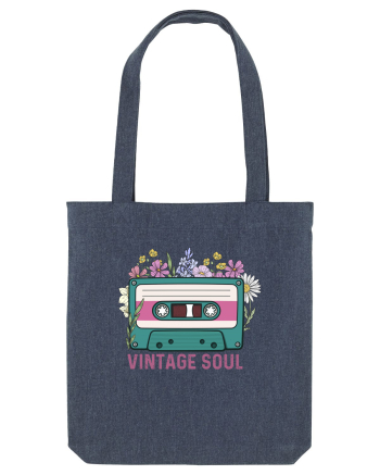 Vintage soul wildflowers Midnight Blue