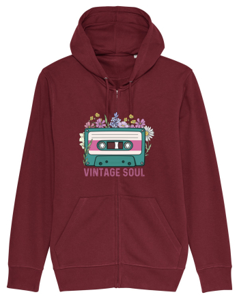Vintage soul wildflowers Burgundy