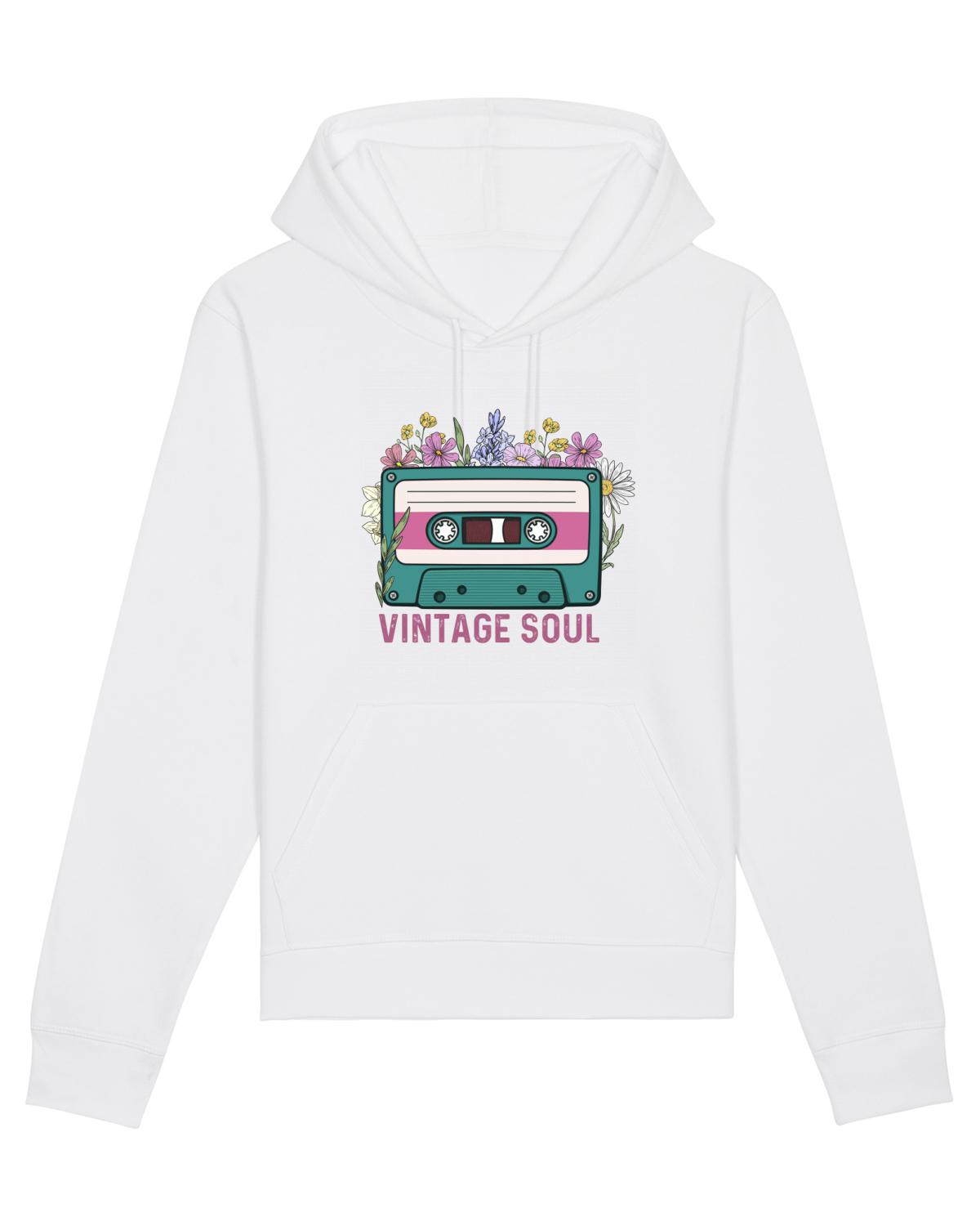 Hanorac Unisex Drummer White