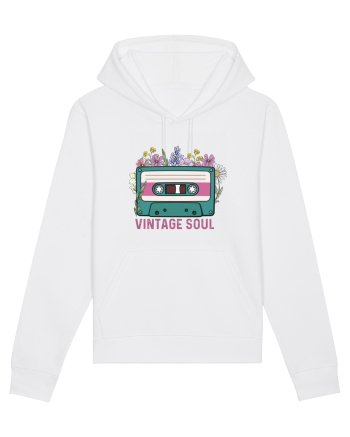 Vintage soul wildflowers White