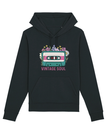 Vintage soul wildflowers Black