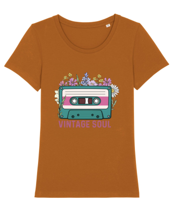 Vintage soul wildflowers Roasted Orange