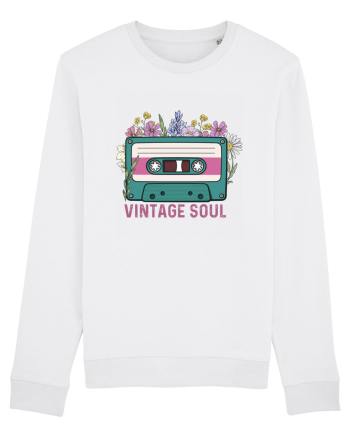 Vintage soul wildflowers White