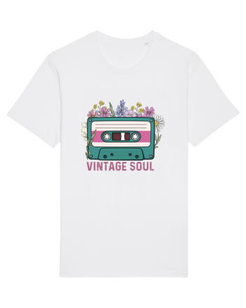 Vintage soul wildflowers White