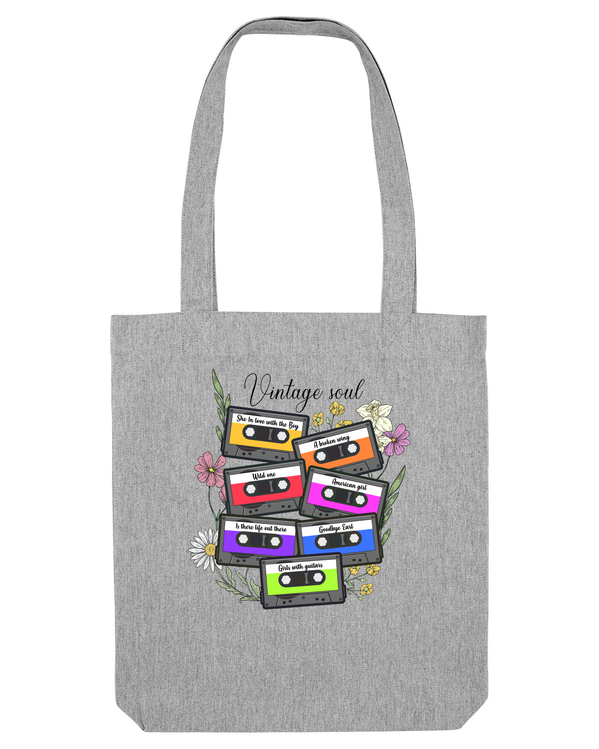 Sacoșă textilă Heather Grey