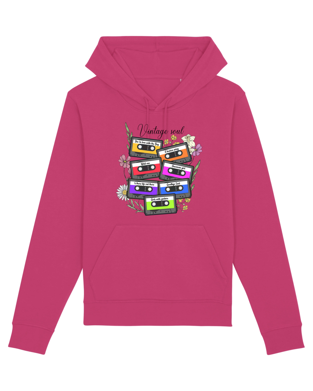 Hanorac Unisex Drummer Raspberry