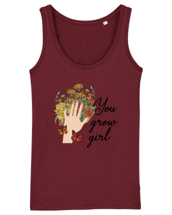 You Grow Girl Burgundy