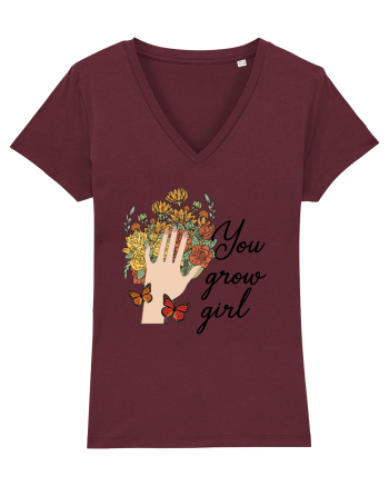 You Grow Girl Burgundy