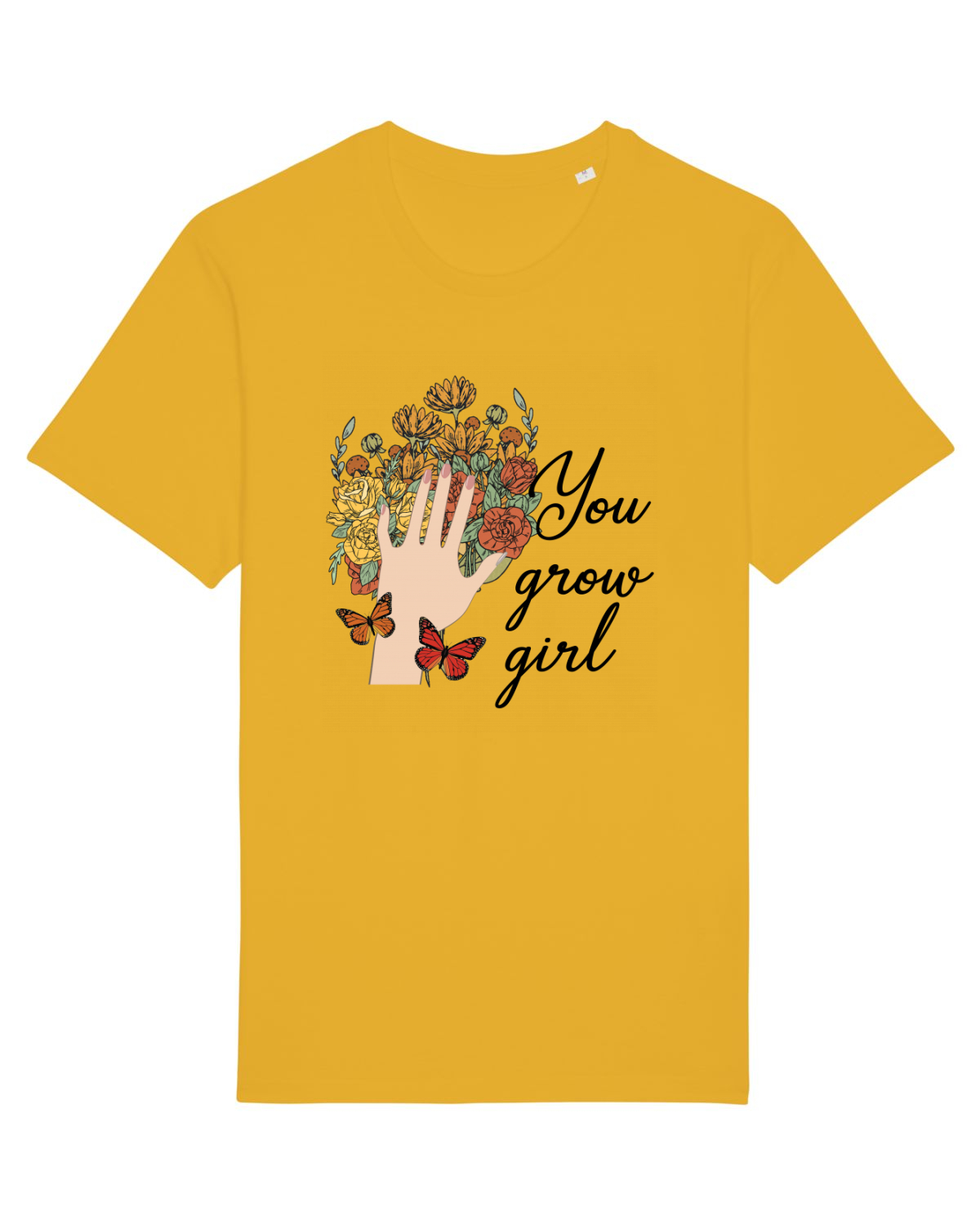 Tricou mânecă scurtă Unisex Rocker Spectra Yellow
