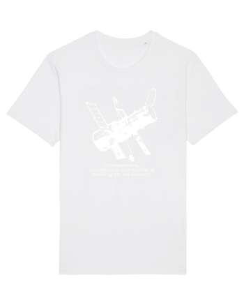Hubble Telescope White