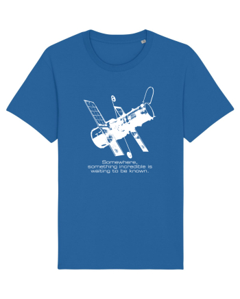 Hubble Telescope Royal Blue