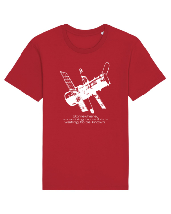 Hubble Telescope Red