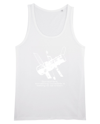 Hubble Telescope White