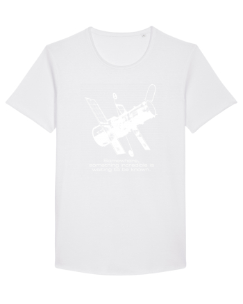 Hubble Telescope White