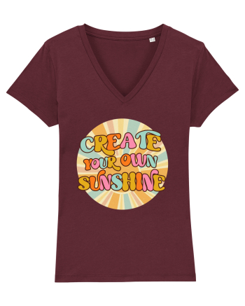 Create Your Own Sunshine Burgundy