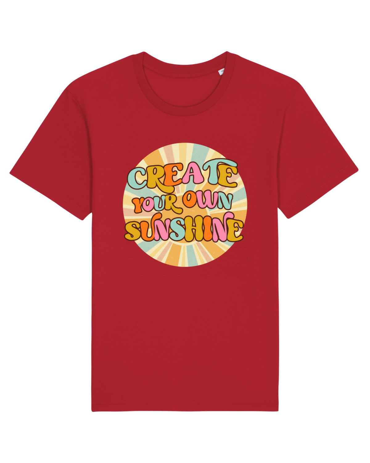 Tricou mânecă scurtă Unisex Rocker Red