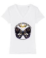 Every Day Holds Magic Tricou mânecă scurtă guler V Damă Evoker