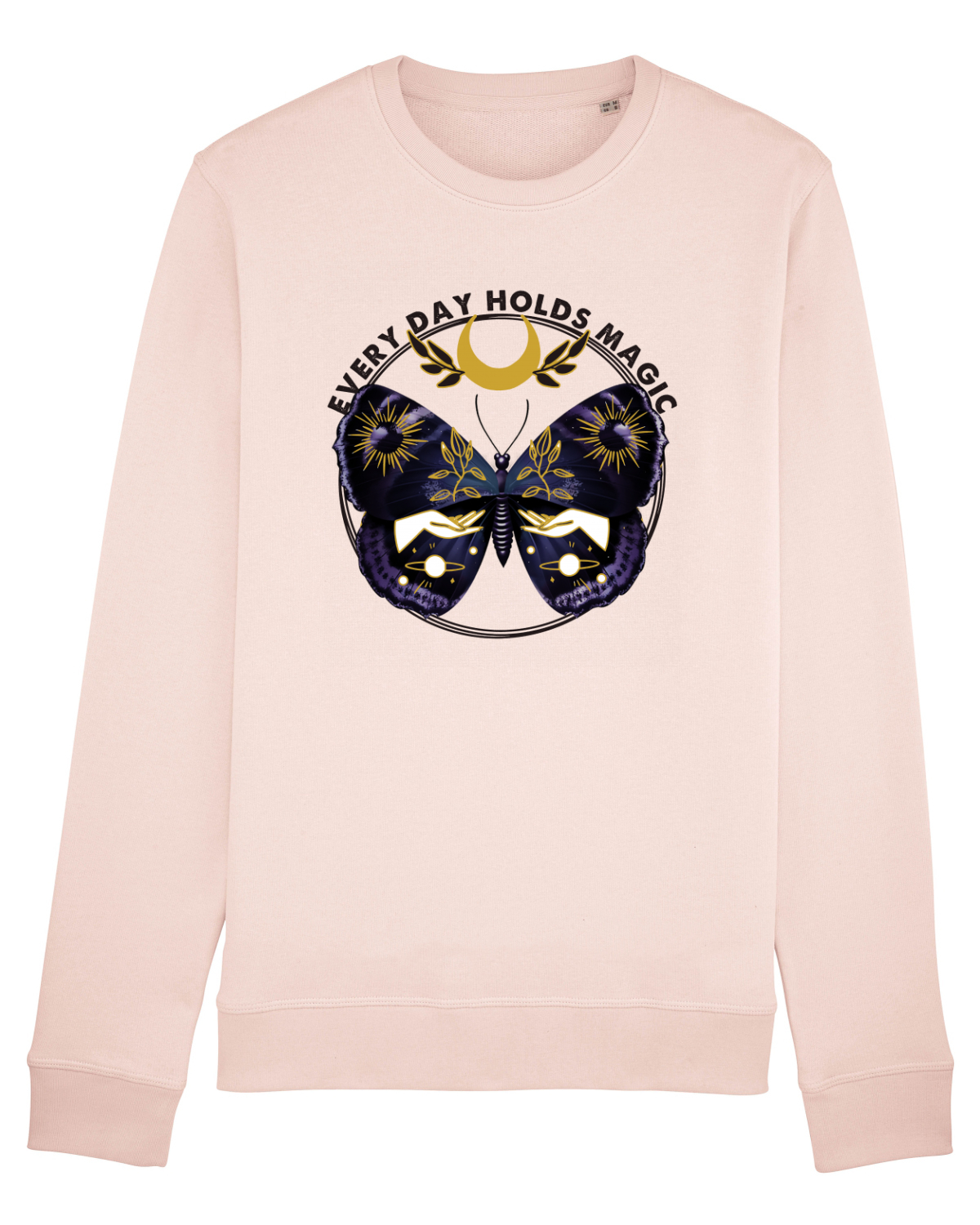 Bluză mânecă lungă Unisex Rise Candy Pink