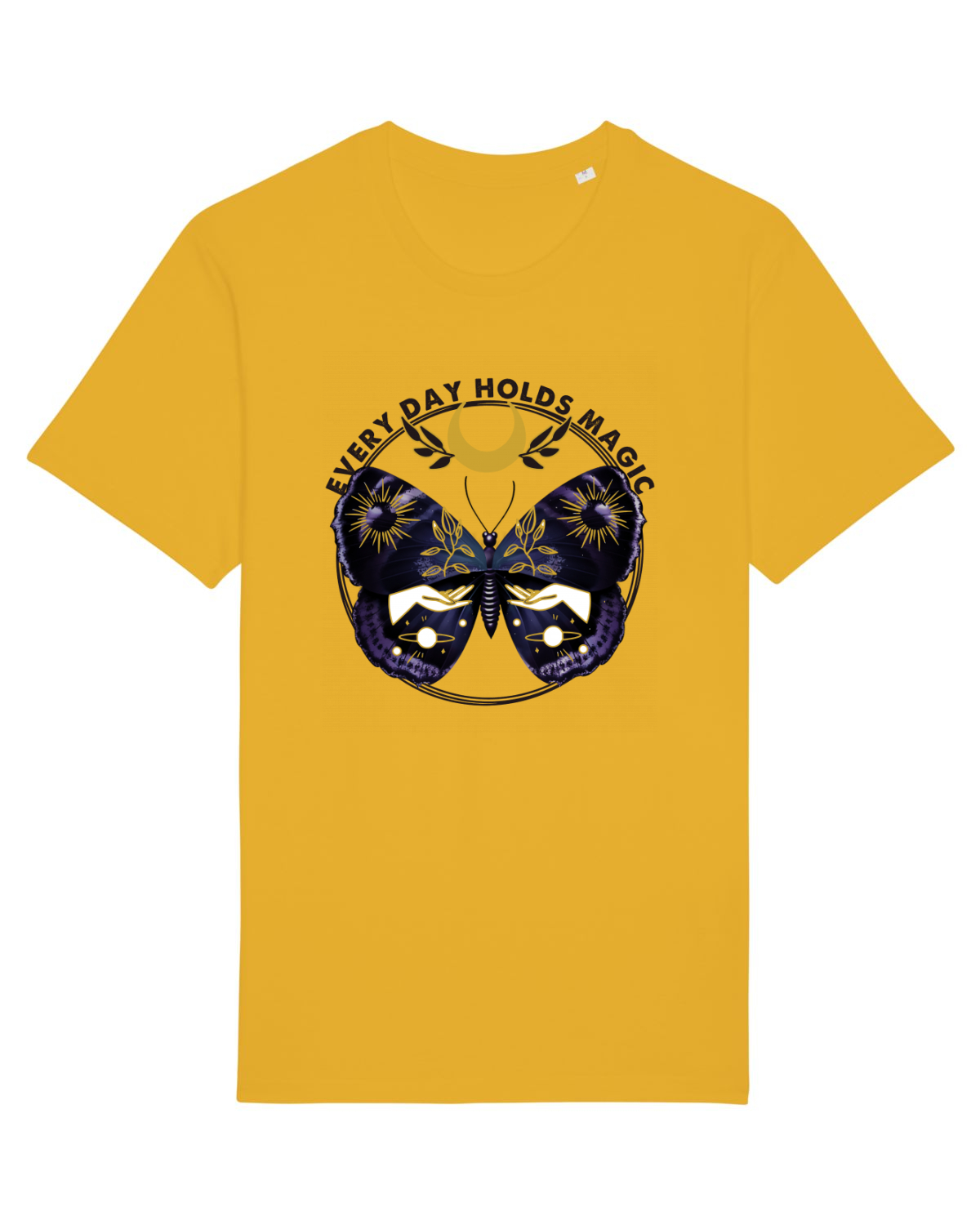 Tricou mânecă scurtă Unisex Rocker Spectra Yellow